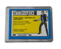 Boba Fett Attacks Return of the Jedi Star Wars blue cracked ice parallel trading card in protective case