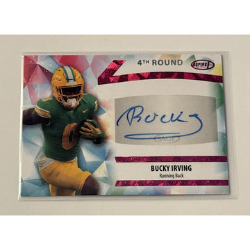 2024-SAGE ASPIRE-BUCKY IRVING RC* Auto FOIL ROOKIE Card ASP- BI - OREGON-TB Bucs