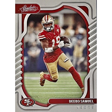 2022 Panini Absolute Football - Deebo Samuel #58 - RED - NFL San Francisco 49ers