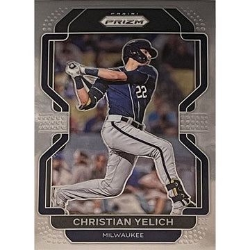 2022 Prizm Baseball -CHRISTIAN YELICH- Prizm Card #52 MLB Milwaukee Brewers