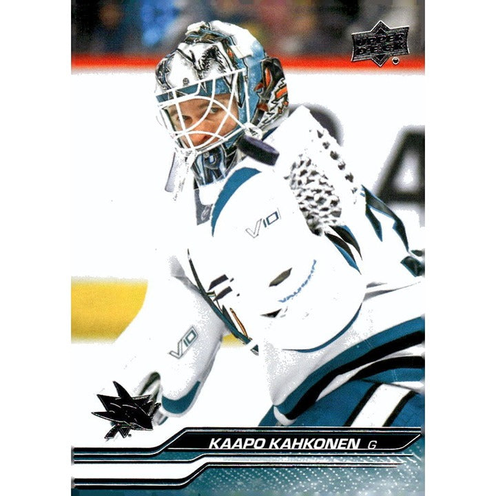 Kaapo Kahkonen 2023-24 Upper Deck Series 2 NHL Hockey Card #397 San Jose Sharks