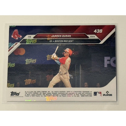15/49 Jarren Duran RC All-Star Game MVP 2024 MLB TOPPS NOW Card 438 Red Sox MVP*