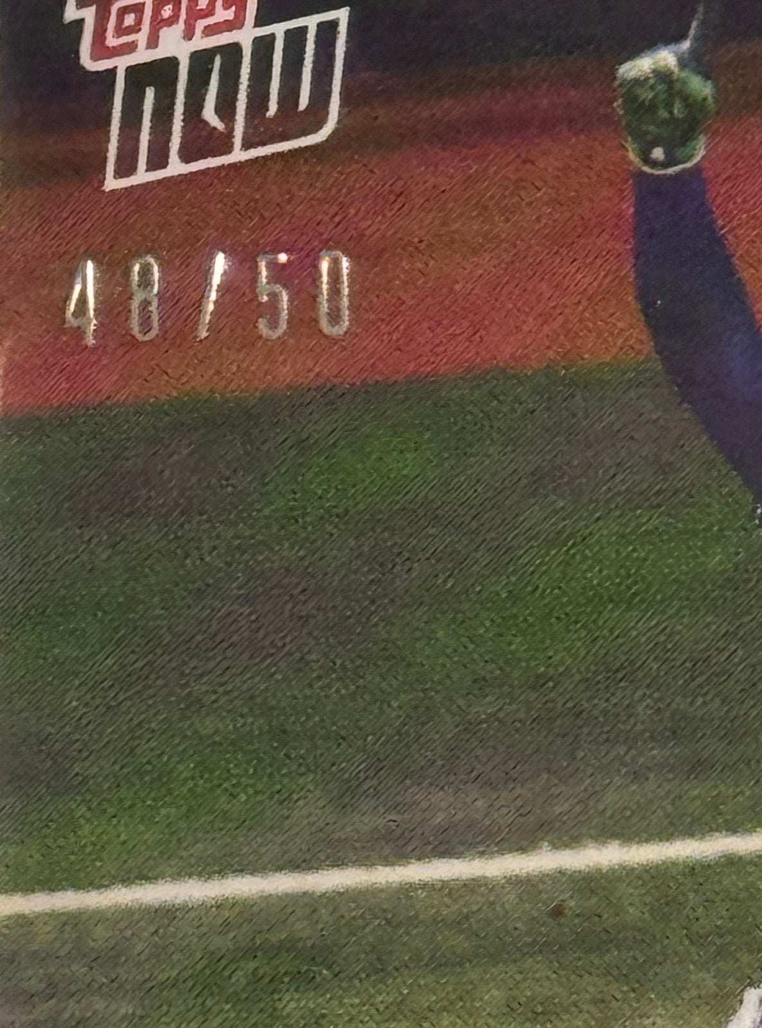 George Springer 48/50 2025 Topps Now ALCS Gold Parallel baseball card celebrating Blue Jays AL pennant run