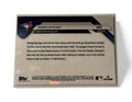 2025 Topps Now George Springer ALCS Gold Parallel baseball card blue jays limited edition
