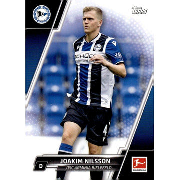 2021-22 Topps Bundesliga Soccer #34 Joakim Nilsson DSC Arminia Bielefeld Futbol*