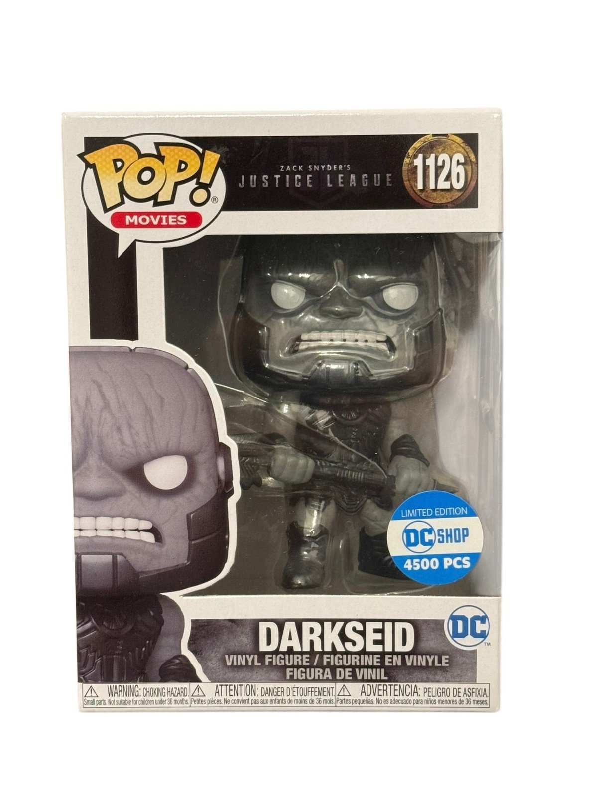 Funko Pop Justice League Darkseid #1126 limited edition vinyl figure sealed in box