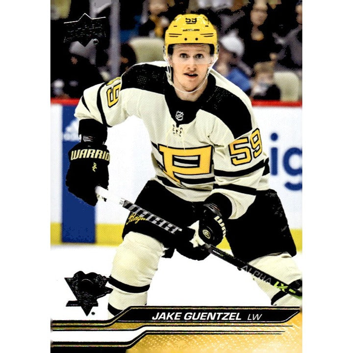 Jake Guentzel 2023-24 - Upper Deck Series 2  - NHL Hockey Card - #387 - Penguins