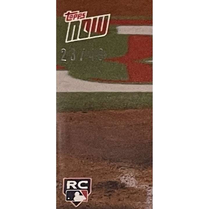 2023 Topps NOW Gabriel Moreno RC 23/49 World Series 4th inning home run baseball card