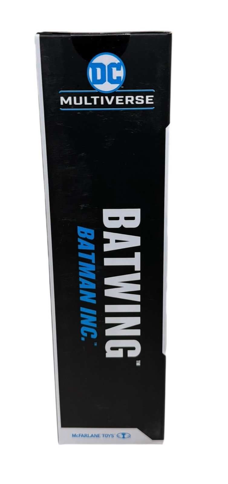 McFarlane DC Multiverse Batwing 7-inch action figure in sealed packaging with articulated armor and accessories