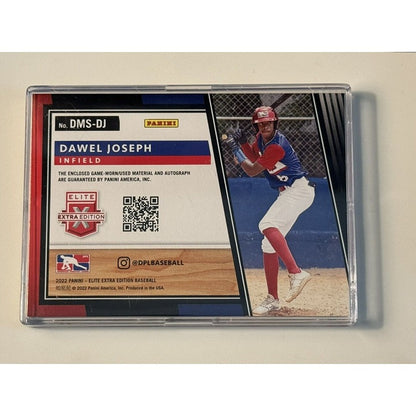 2022 Panini Elite Extra Edition 86/149 Dawel Joseph Jersey Autograph Card DMS-DJ