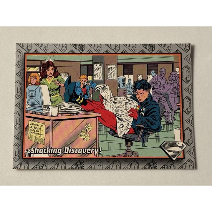 1993 SkyBox Superman: Man of Steel: - The Return Of Superman DC Comics - Card 21