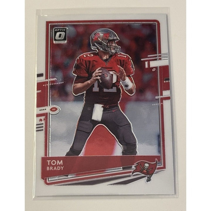 TOM BRADY* 2020-21 Panini Donruss Optic SILVER Prizm #92 NFL TAMPA BAY BUCS GOAT