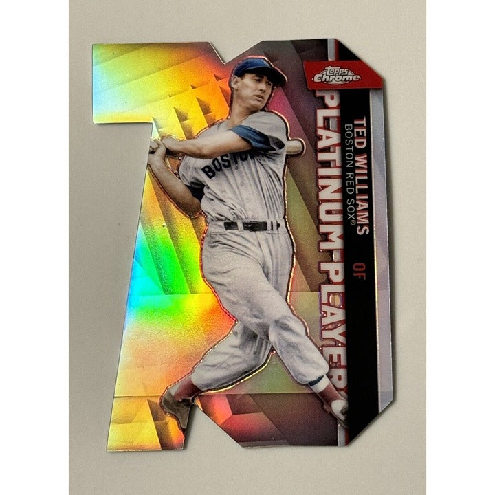Ted Williams 2021 Topps Chrome Update Platinum Players #CPDC-27 - Boston Red Sox