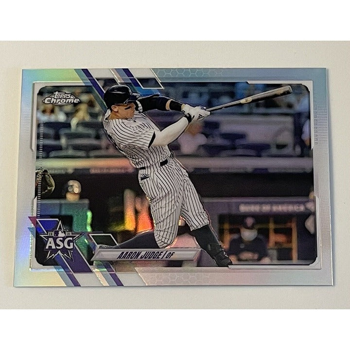 2021 TOPPS Chrome Update Aaron Judge ASG Refractor #ASG-23 NY Yankees* ALL RISE!