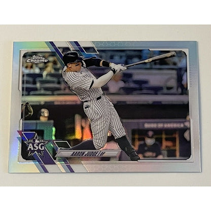 2021 TOPPS Chrome Update Aaron Judge ASG Refractor #ASG-23 NY Yankees* ALL RISE!