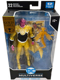 Gold Label McFarlane DC Multiverse 7-inch Sinestro Parallax action figure in packaging with accessories