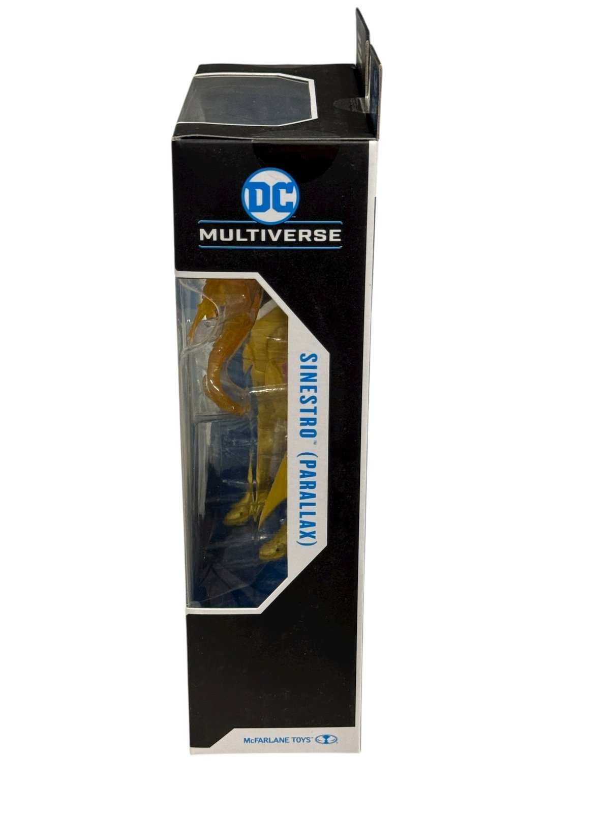 Gold Label McFarlane DC Multiverse Sinestro Parallax 7-inch action figure in packaging
