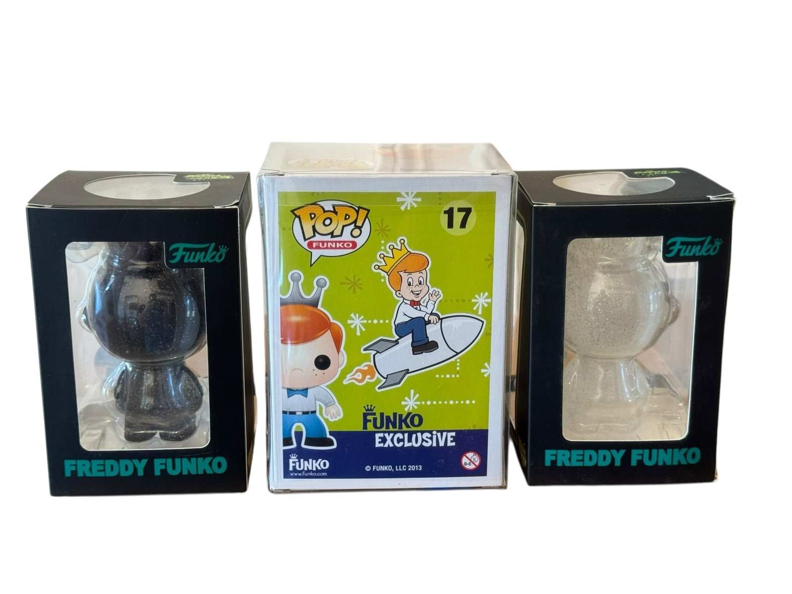 Freddy Funko POP exclusive vinyl figure bundle limited edition sparkle and specialty variants in original boxes