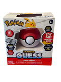 Pokemon Trainer Guess Kanto Edition electronic guessing game with Pokeball and original 151 Pokemon features voice recognition and Trainer Field Guide