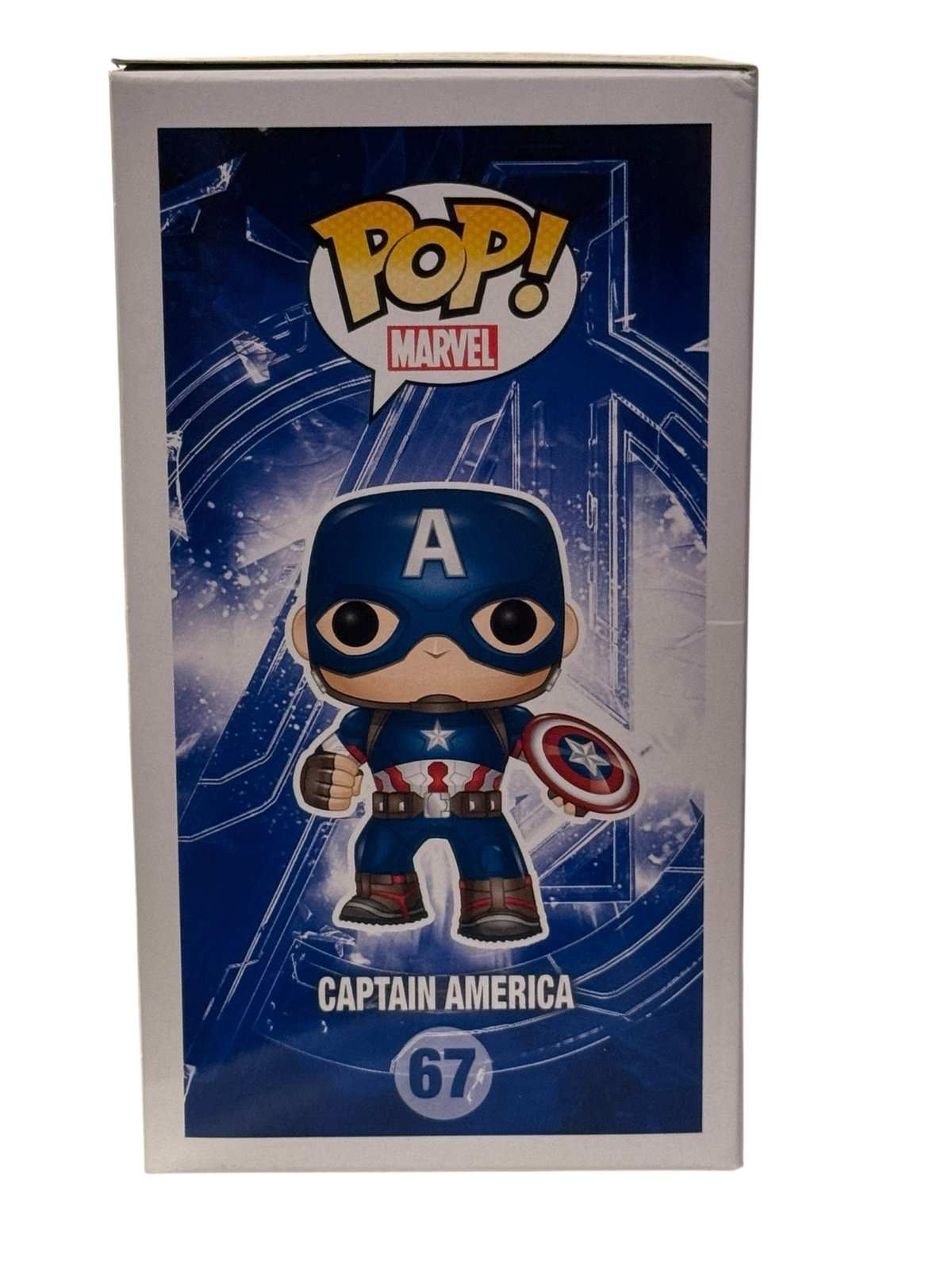 Funko Pop Marvel Captain America 67 Avengers Age of Ultron vinyl bobblehead in original box