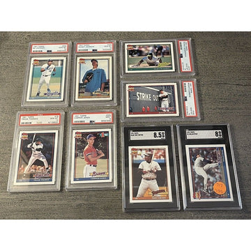 1991 TOPPS 40TH ANN. LOGO COMPLETE SET 255 CARDS W/ HOF GRADED STARS! MAKE OFFER