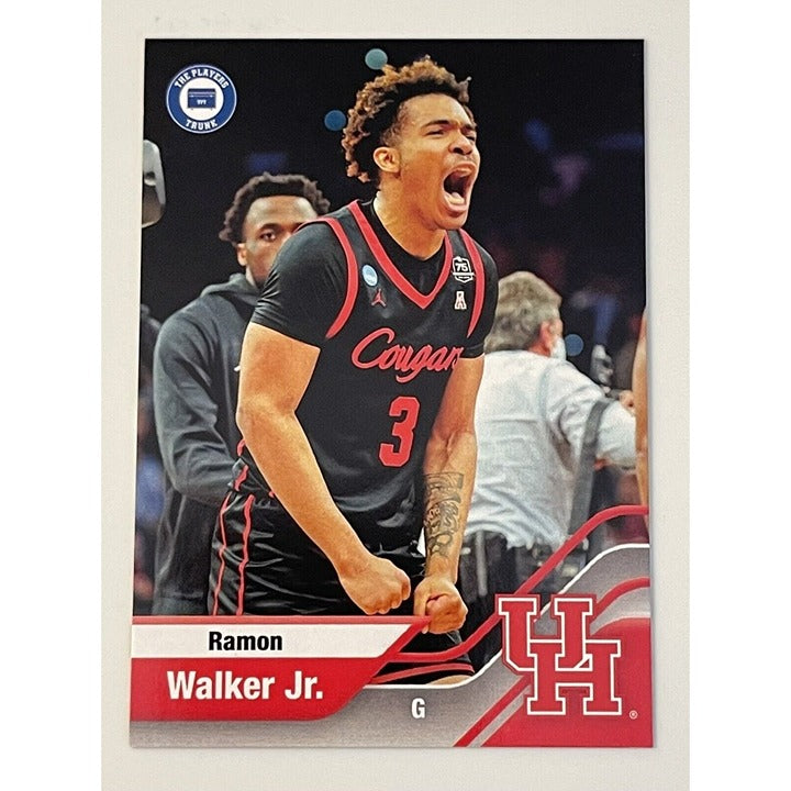 Ramon Walker Jr* 2022 Campus Collection Players Trunk Card #7 - NCAA UH Cougars*