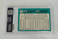1996 Topps Mickey Mantle 1965 reprint baseball card PSA 8 NY Yankees HOF collectible