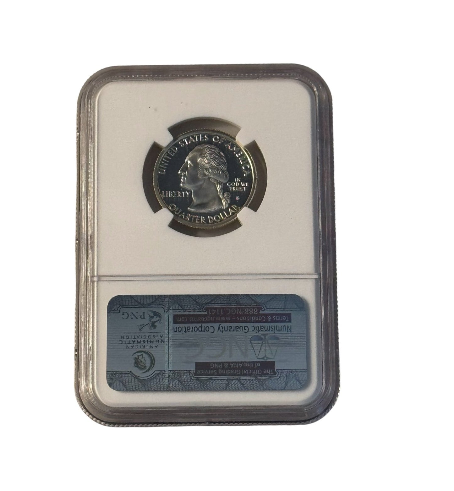 1999‑S Silver New Jersey State Quarter, graded PF 69 Ultra Cameo (UCAM) - by NGC