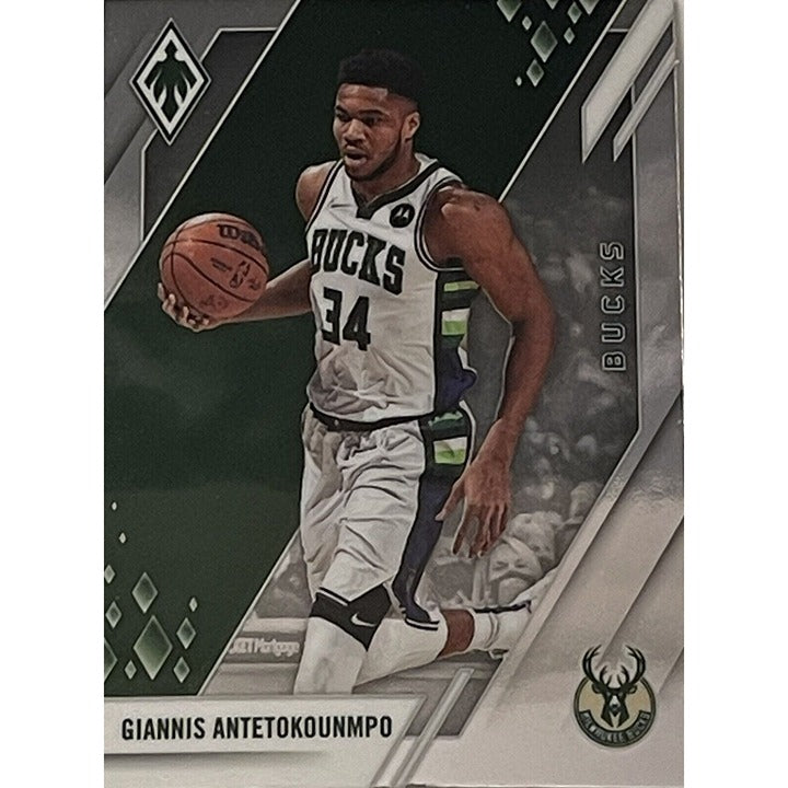 Giannis Antetokounmpo 2021-22 Panini Chronicles Phoenix #680 NBA Milwaukee Bucks