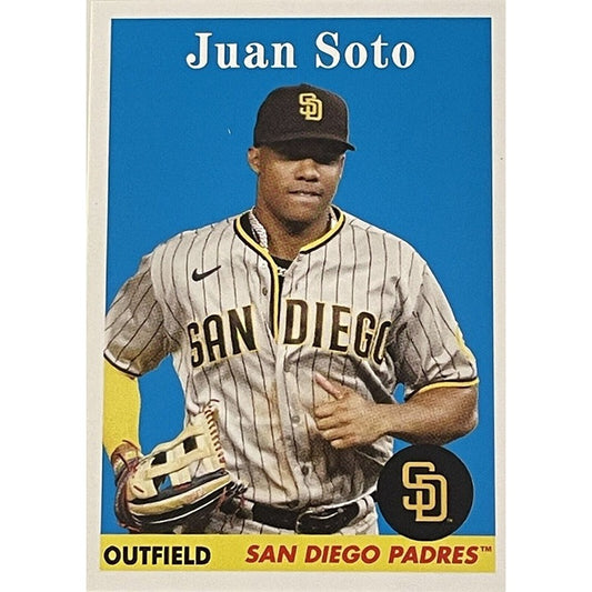 Juan Soto - 2023 TBT 1958 TOPPS Throwback Thursday Set #2 - MLB San Diego Padres