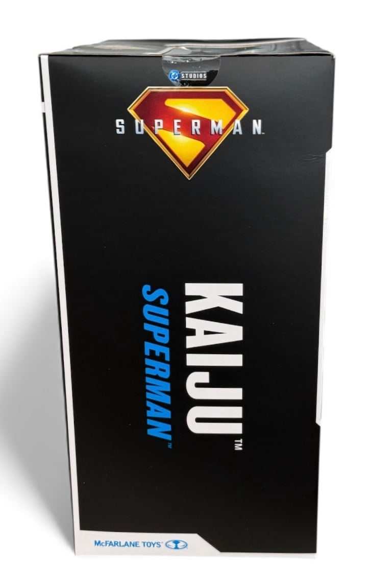 McFarlane DC Multiverse Kaiju Superman 7-inch action figure in sealed packaging