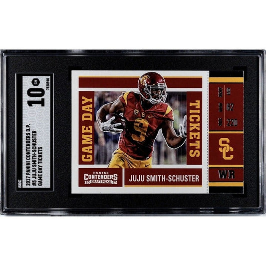 JuJu Smith-Schuster 2017 Panini Contenders Draft Picks Game Day Ticket #5 SGC 10