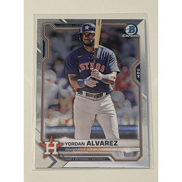 2021 Bowman Chrome - Yordan Alvarez* - MLB AL Houston Astros - Baseball Card #26