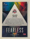 Julian Sayin RC 2024 Prizm Draft Picks Fearless rookie card Ohio State QB prospect