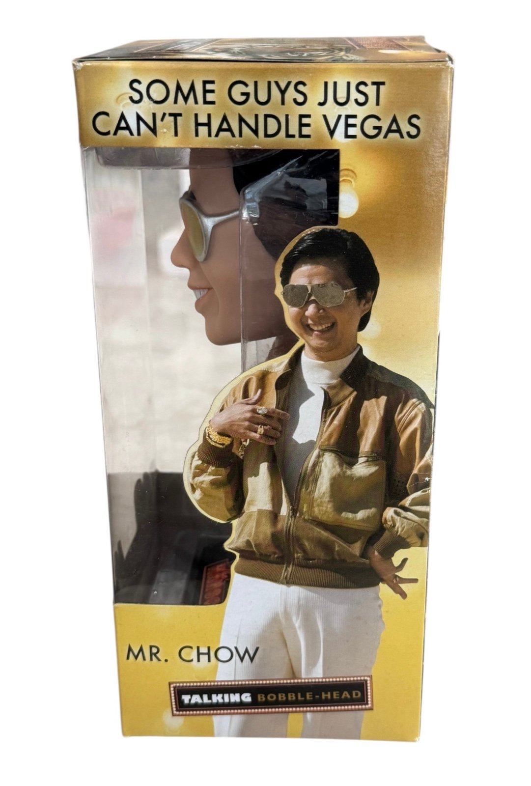 Funko Wacky Wobbler Mr Chow talking bobble head from The Hangover movie in original sealed box