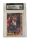 1991 92 Upper Deck Michael Jordan All Star basketball card CGC Certified Authentic in tamper evident sleeve