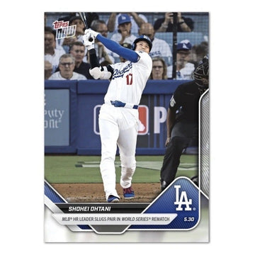 Shohei Ohtani* 2 HRs - 250 World Series Rematch - 2025 MLB Topps NOW - Card #238