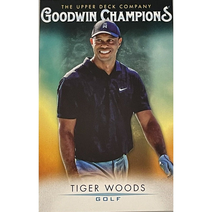Tiger Woods - 2021 Upper Deck Goodwin Champions Card #25 - PGA Masters Champion*