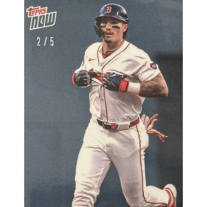 2/5* Jarren Duran 2024 Topps Now MLB Boston Red Sox 1st Since 1901 Baseball #602