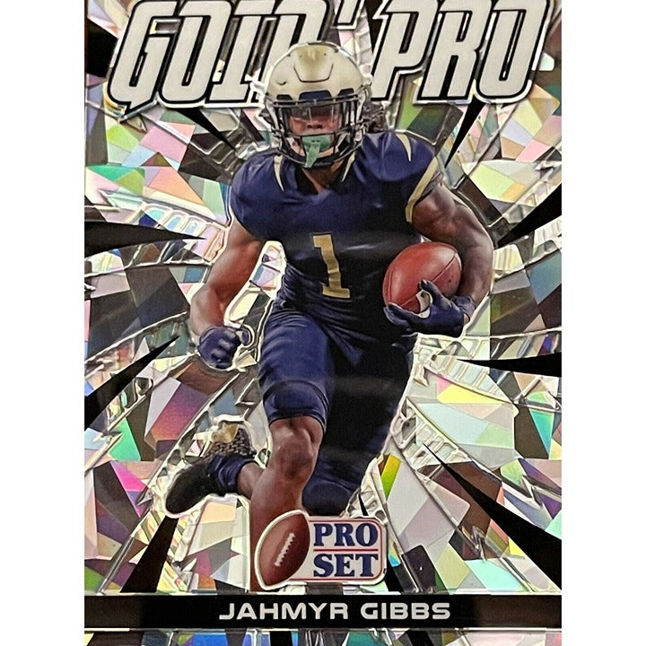 Jahmyr Gibbs* - 2022 Pro Set Goin' Pro MOJO Refractor #GP-JG1 Alabama Tide/Lions