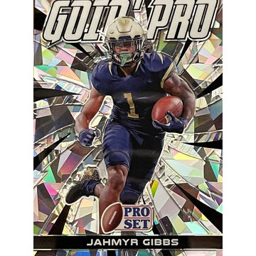 Jahmyr Gibbs* - 2022 Pro Set Goin' Pro MOJO Refractor #GP-JG1 Alabama Tide/Lions