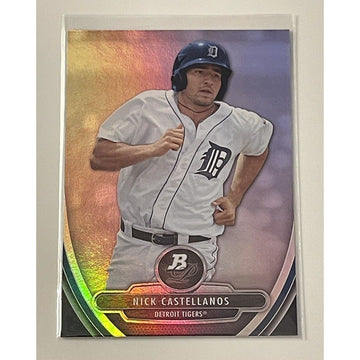 Nick Castellanos RC 2013 Bowman Platinum Prospects Rookie Card #BPP15 - Phillies