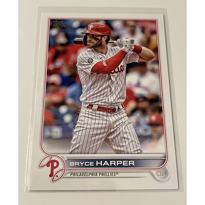 2022 Topps Series 2 Bryce Harper MLB NL Philadelphia Phillies Baseball Card 250