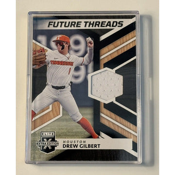 2022 Panini Elite Extra Edition Drew Gilbert Rookie - Future Threads #FT-DG Card