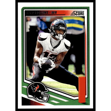 2025 NFL SCORE Panini Football Card Nico Collins - Houston Texans 39 - Near Mint