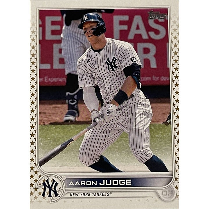 2022 Topps Series One Aaron Judge #99 MLB NY Yankees MVP-HRs Red Stars ALL RISE!