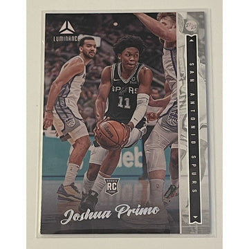 Joshua Primo 2021-22 Panini Chronicles Luminance San Antonio Spurs - Rookie Card