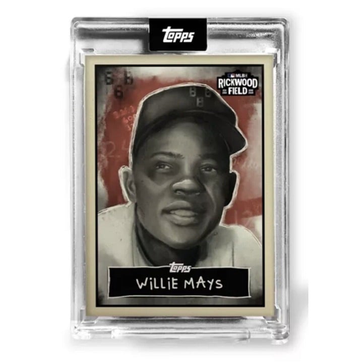 Willie Mays* - Limited MLB 2024 TOPPS Rickwood Negro League Collection Card RW-4