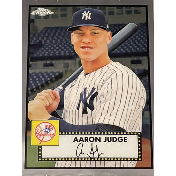 2021 Topps Chrome Platinum Anniversary AARON JUDGE Prism Refractor #142 Yankees*