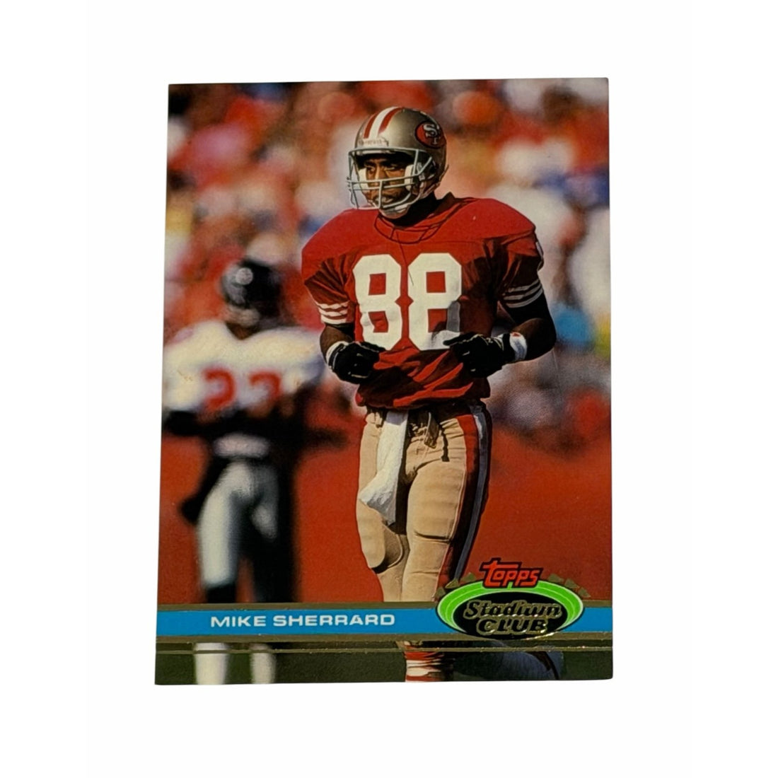 Vintage Mike Sherrard 1991 Topps Stadium Vintage Mike Sherrard 1991 Topps Stadium Club 278 NFL San Francisco 49ers